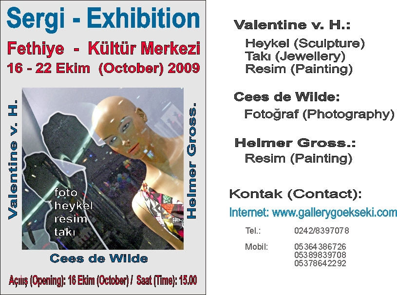 Fethiye Kültür merkezi- flyer